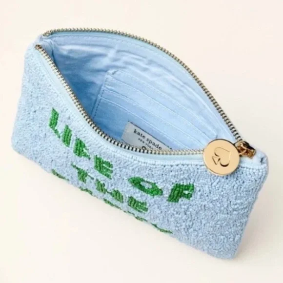 Kate Spade Beaded “Life of the Party Clutch” NWT - Picture 2 of 2